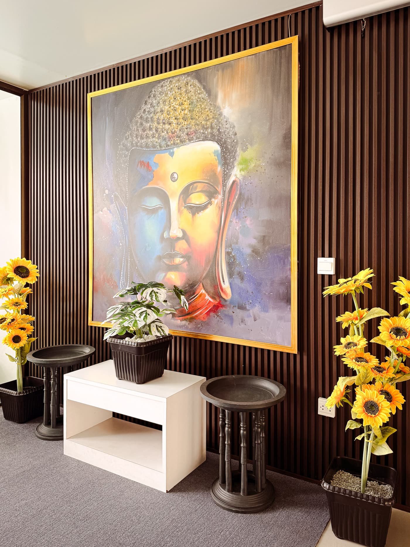 Boutique hospitality lobby styling and decor
